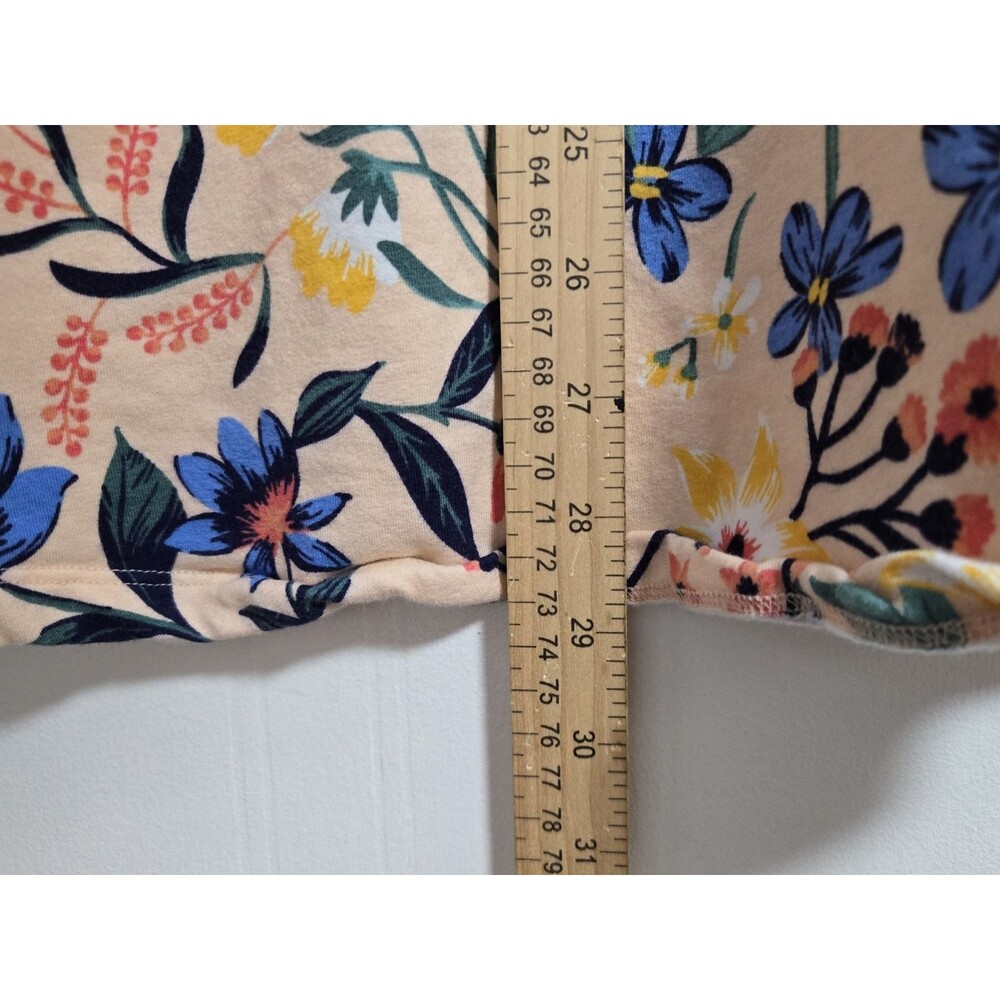 Vera Bradley Jacket 1/4 Zip Womens XL Boho Floral Cottage Activewear Granola - Picture 6 of 8